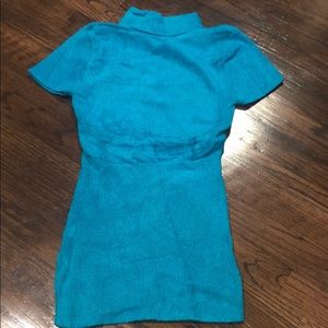 Turtle neck top torques color